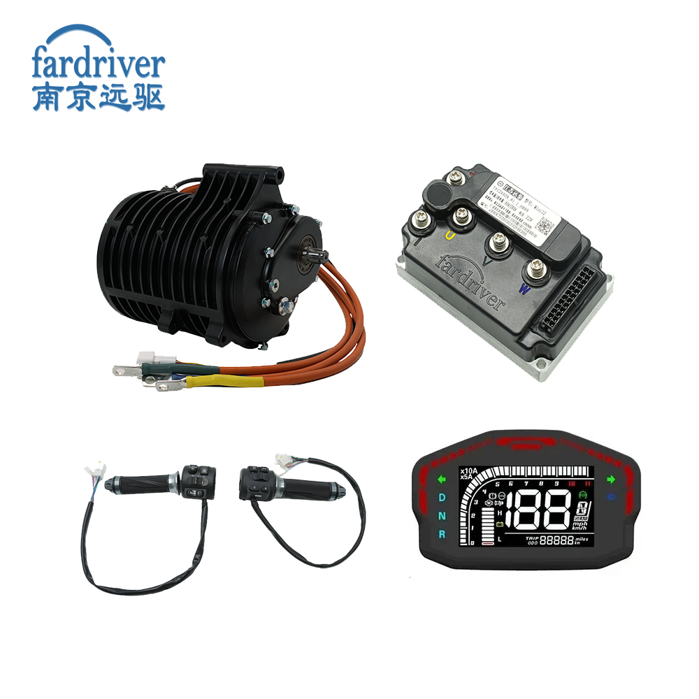 Mid Drive Motor Kit 72V 3000W - QSMOTOR 138 3000W V3 70H 5500W