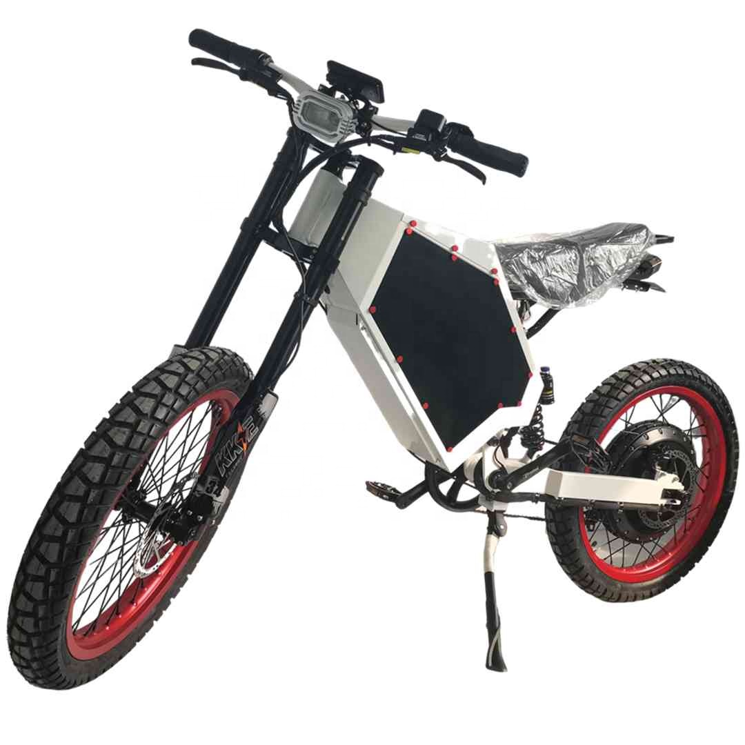 8000W Stealth Bomber Ebike - 2026ステルス爆撃機eバイク72V 3000W 5000W 8000Wエンデューロ電動自転車100km/hオフロードマウンテンダートバイク