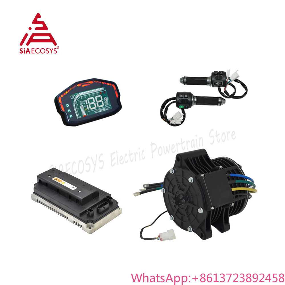 Mid Drive Motor Kit 72V 3000W - QSMotor 3000W電動モーター 5000W 138 72V 100KPH