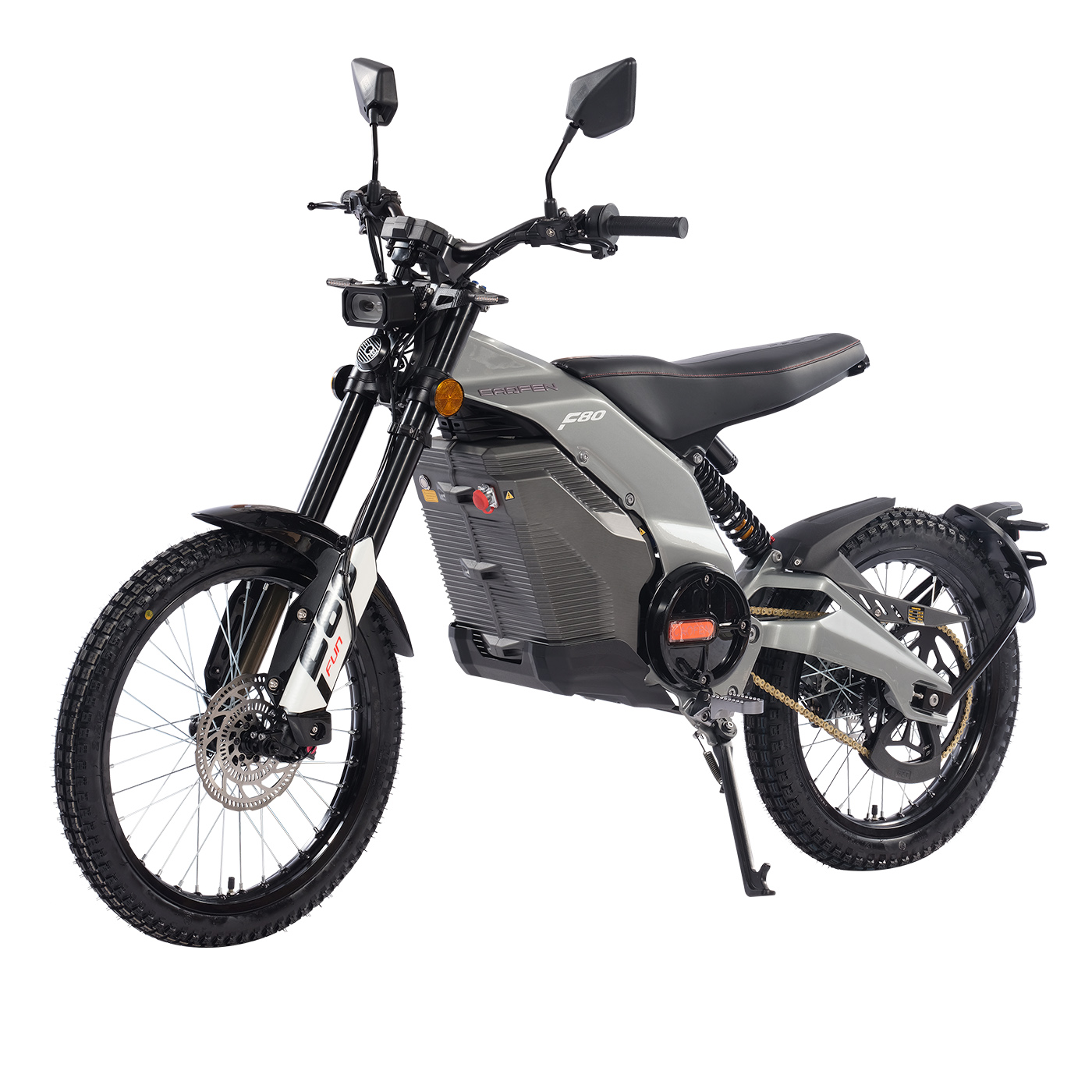 72V 12000W Electric Dirt Bike - STLF競技レベル Caofen F8 工場製 72V 30-60Ah