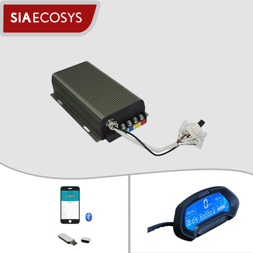 Sabvoton Svmc72150 Controller Kit - Sabvoton SVMC72150 72V 150AコントローラーとCT-22ディスプレイキット（3000W電動スクーター/電動バイク用、70KPH正弦波）