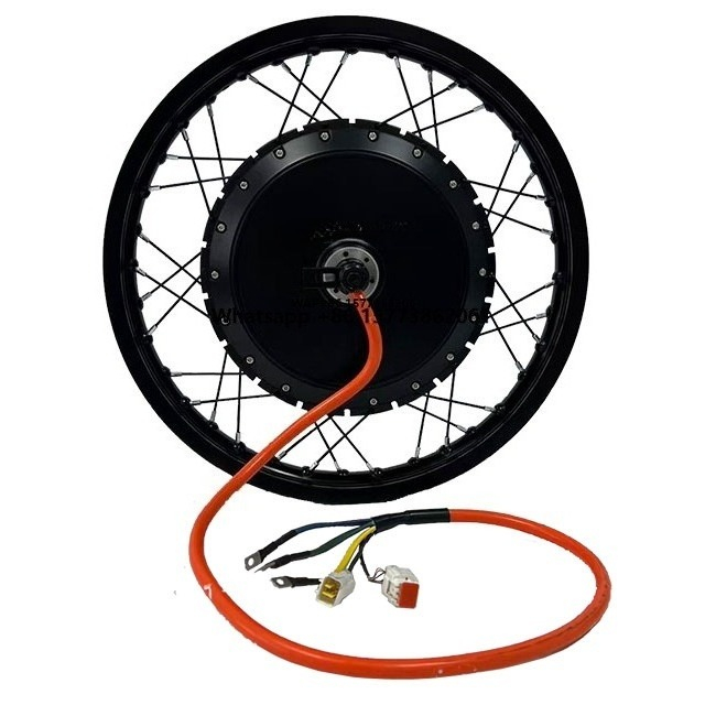 Qs273 Hub Motor 8000W 72V - 高速QS273 8KW 3T/3.5T/4T/5Tハブモーター 17/18/19/21インチ電動バイク変換キット 72V 8000W