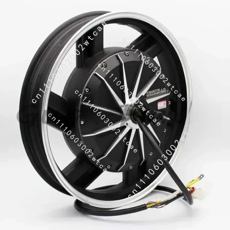 Electric Motorcycle Conversion Kit 72V - 17インチ3000w 72v電動バイク用電動モーターハブモーター変換キット（電動スクーター用）