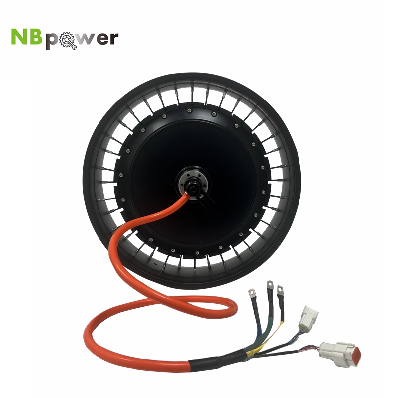 Qs273 Hub Motor 8000W 72V - NBpower/QS273 40H 20x4/24x4/26x4 定格72V 4000W 最大8000W