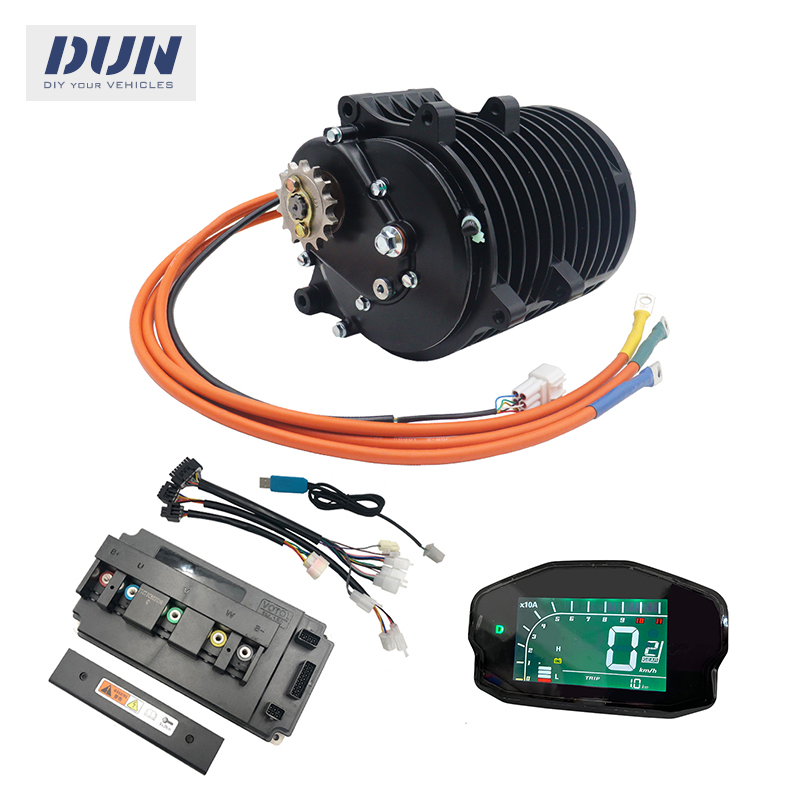 Mid Drive Motor Kit 72V 3000W - QS138 72v 70H 3000W V3 100km/h