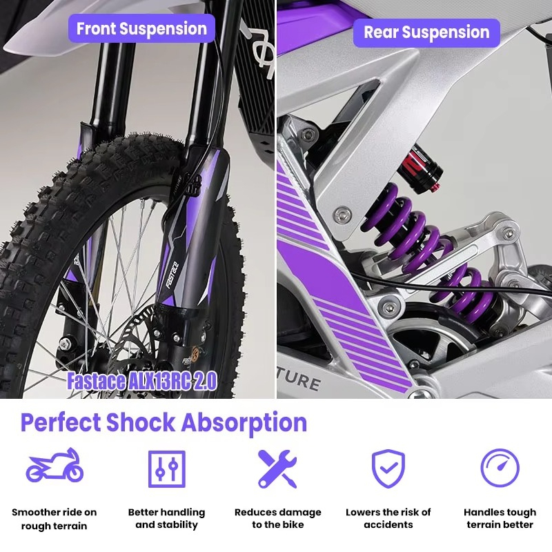 SXLL 79 バイク 72V 35Ah 電動バイク 5Kw - 72V 12000W Electric Dirt Bike のレビューと価格
