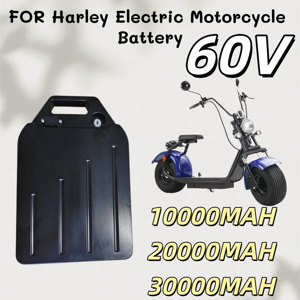 リチウムイオンバッテリーパック 2000W ハーレー用 二輪 - 60V 30Ah Electric Scooter Battery のレビューと価格