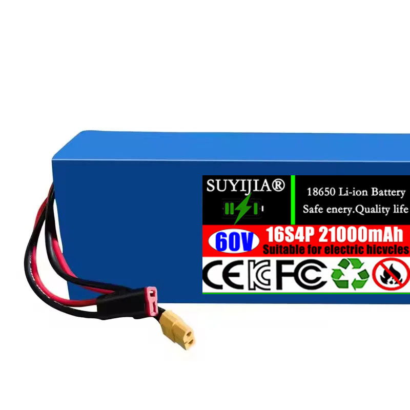 60V 21Ah 新しい 18650 16S4P 1800W - 60V 30Ah Electric Scooter Battery のレビューと価格