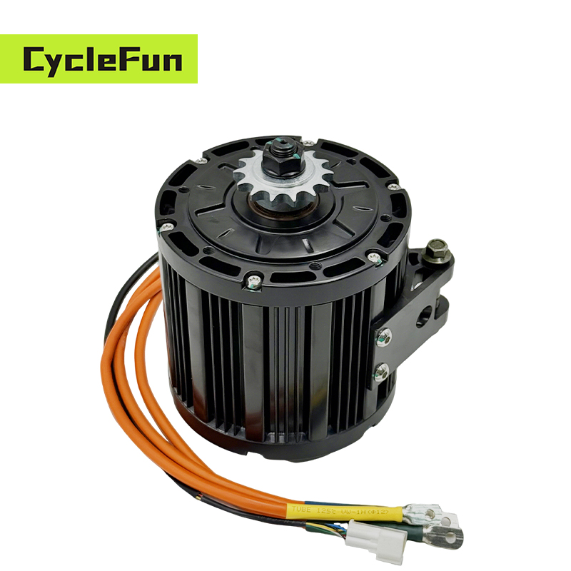 QS138 90Hミッドドライブモーター定格4KWピーク13 - Electric Motorcycle Conversion Kit 72V のレビューと価格