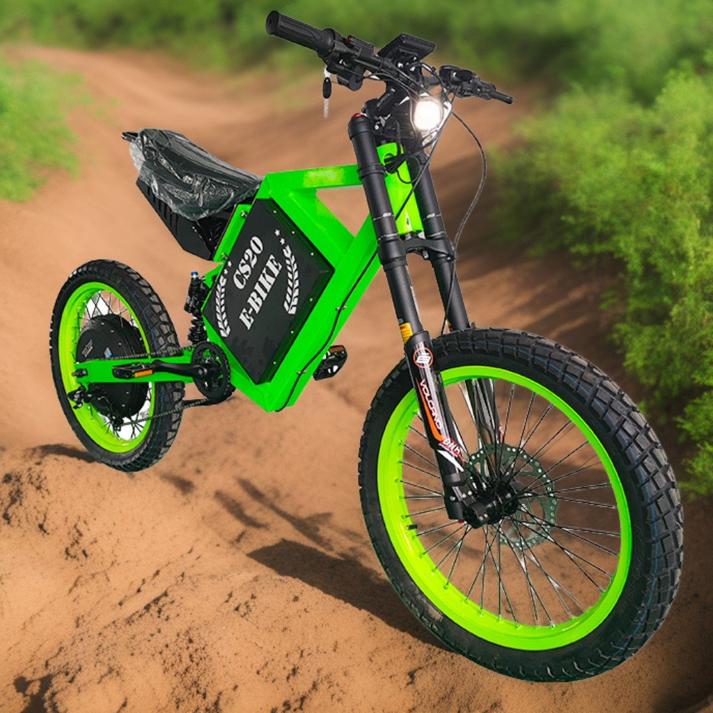 STLF CS20 12000w電動自転車 大出力19インチ - 72V 12000W Electric Dirt Bike のレビューと価格