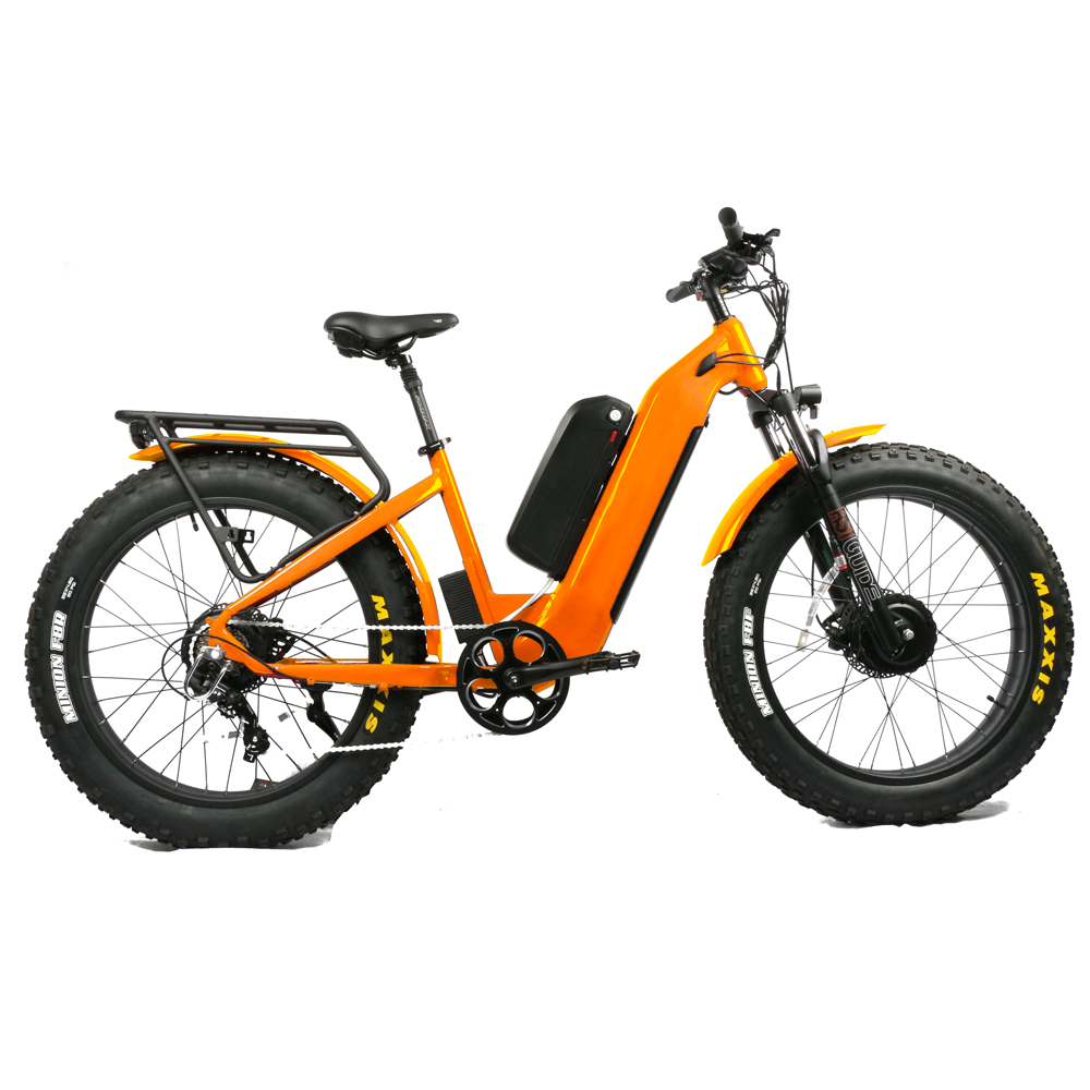 油圧式フロントフォーク搭載、低価格1000Wハイパワーデュア - Dual Motor Electric Motorcycle Frame のレビューと価格