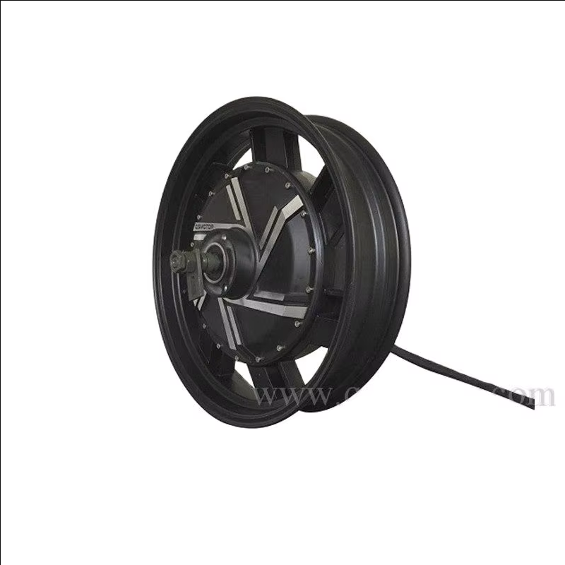 電動モペット用ホイール内ハブモーター,タイプv3,qs273 - Qs273 Hub Motor 8000W 72V のレビューと価格