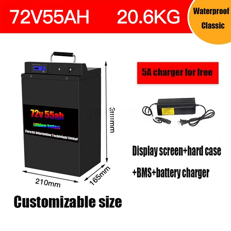 72ボルトLifepo4バッテリーパック 72V 40Ah  - 72V 60Ah Lifepo4 Battery Pack のレビューと価格