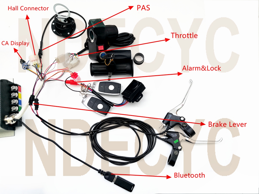 150mmドロップアウト QS205 50H 48-72V  - Electric Motorcycle Conversion Kit 72V のレビューと価格