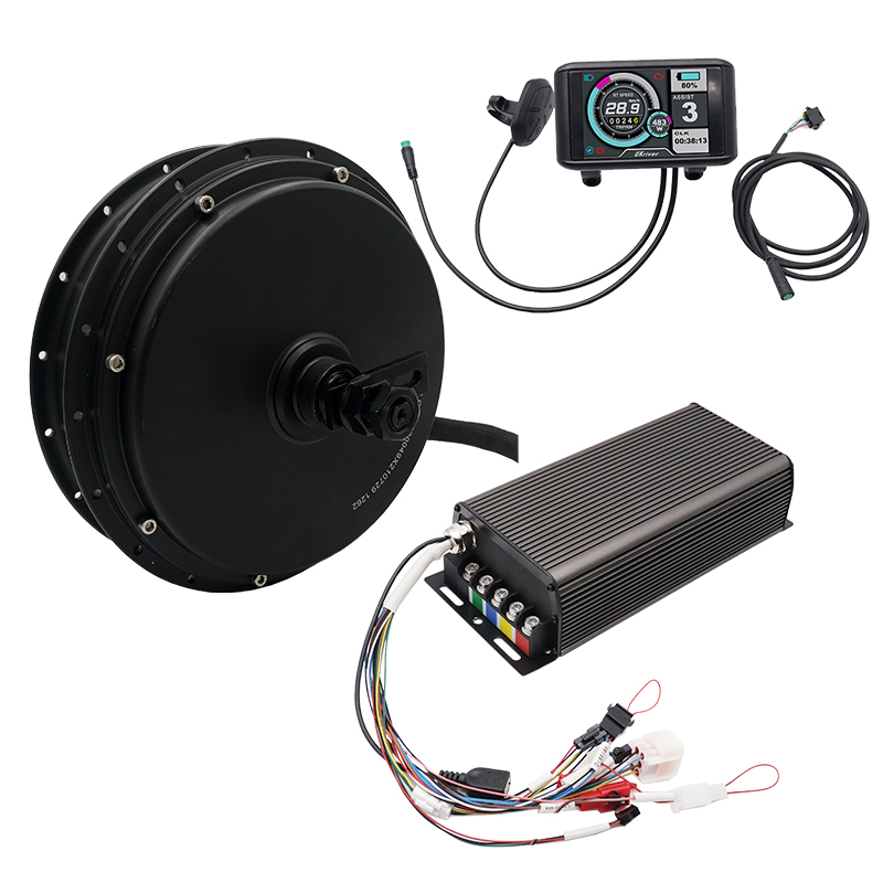 QS205定格3KWピーク8KWスポークホイールモーターキッ - Sabvoton Svmc72150 Controller Kit のレビューと価格