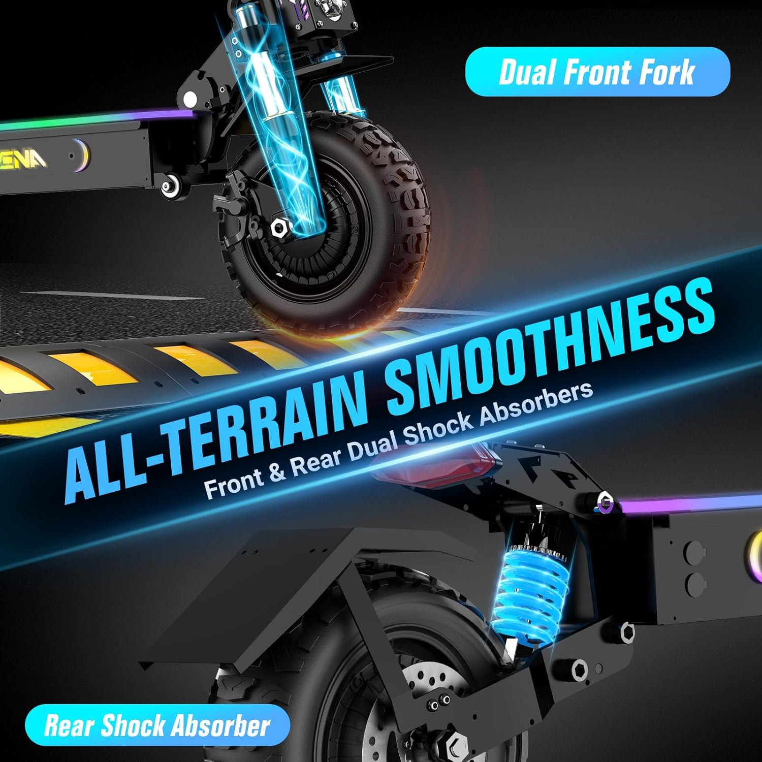 ONECNA GT7 5600W デュアルモーター折りたたみ - 60V 5600W Dual Motor Electric Scooter のレビューと価格