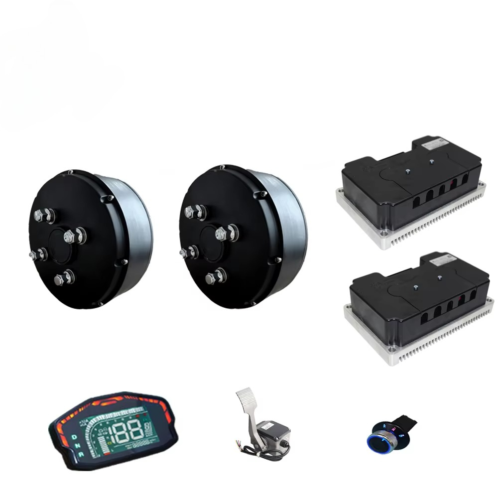 QSMOTOR 205 3000W V3 ブラシレスデュアル - Electric Motorcycle Conversion Kit 72V のレビューと価格